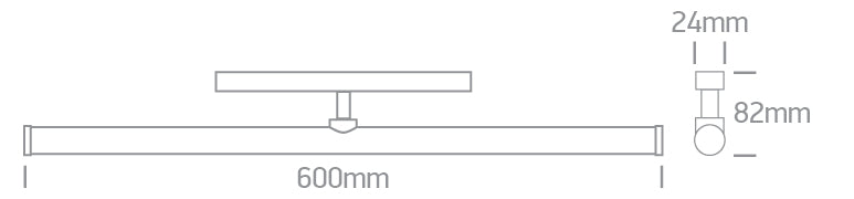 43126FB/B/V: 20W Black CCT Variable LED.  Suitable for FLAT magnetic track.  ..