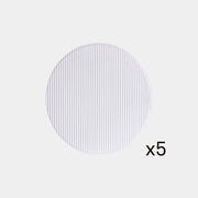 5 FILTERS FOR PRODUCING LIGHT IN AN ELLIPTICAL SHAPE