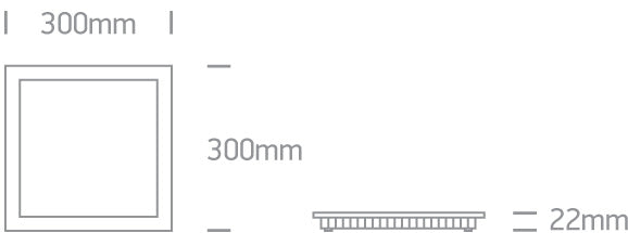 50130FA/W/V WHITE CCTV 30W IP20 230V