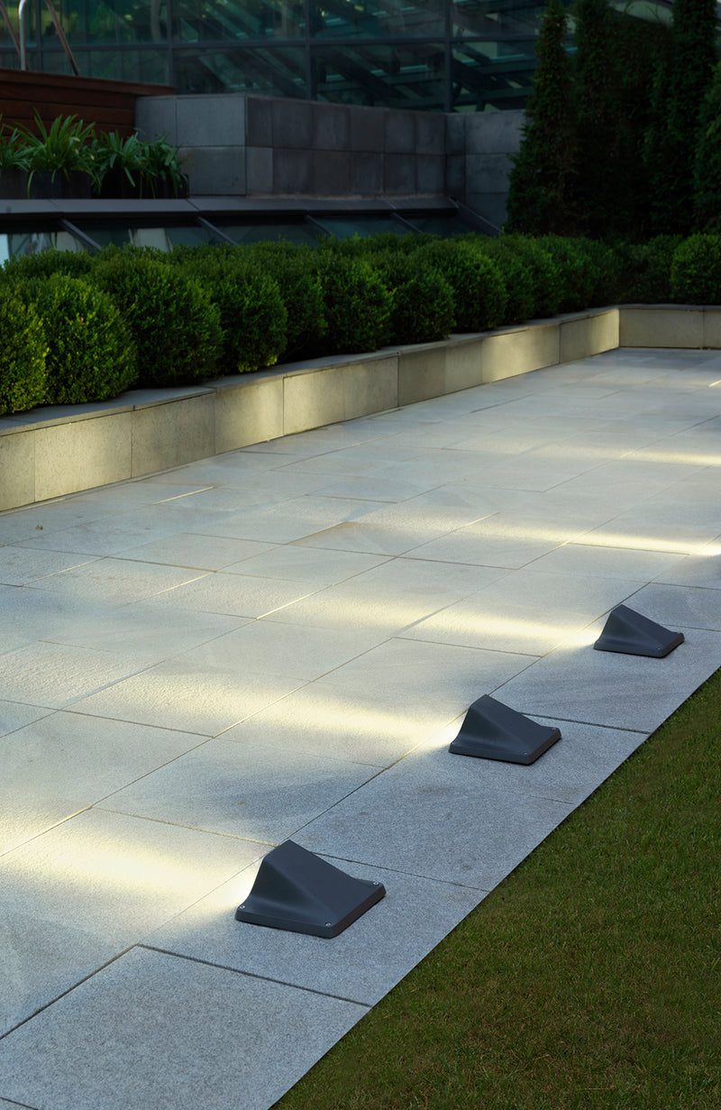 BOLLARD IP66-IP67 REXEL 2 LEDS LED 3.4 LED WARM-WHITE 3000K ON-OFF URBAN GREY 18 55-9883-Z5-CL