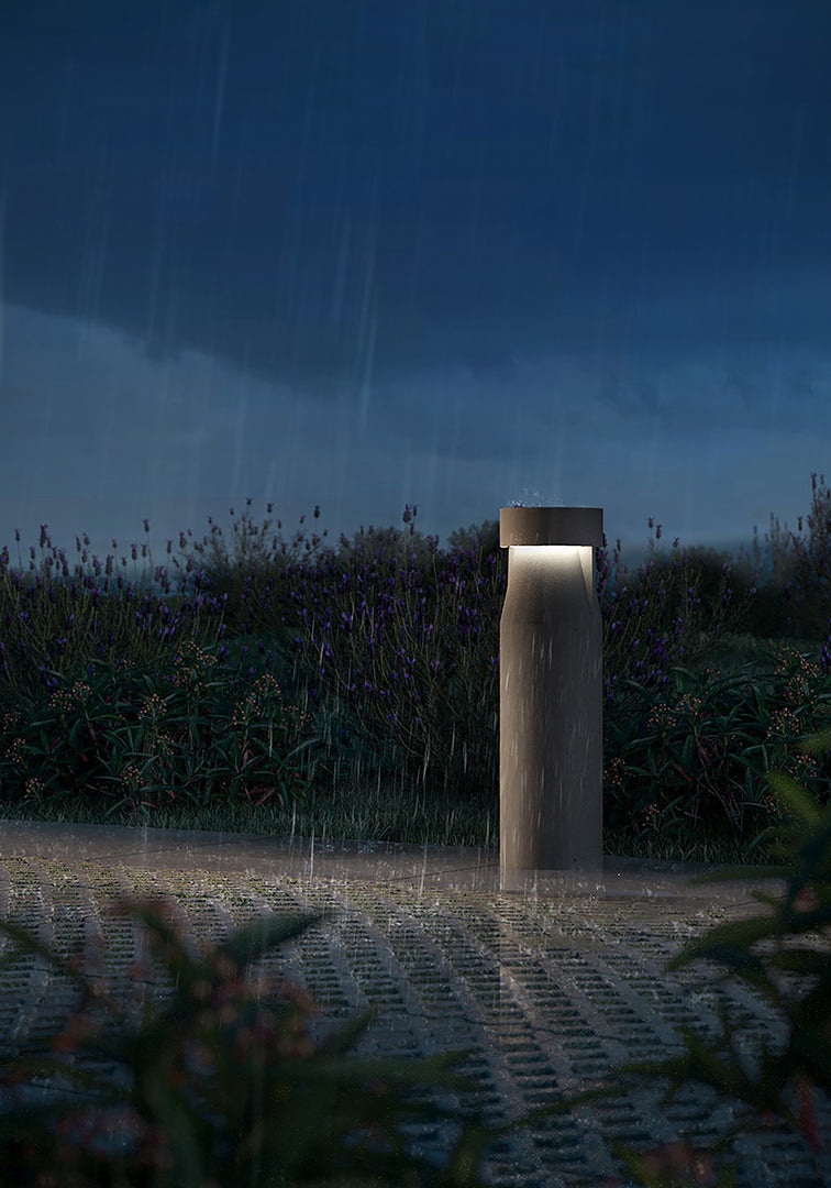 BOLLARD IP66 REK 533MM 180º EMISSION LED 14.5 PC AMBER ON-OFF URBAN GREY 263LM