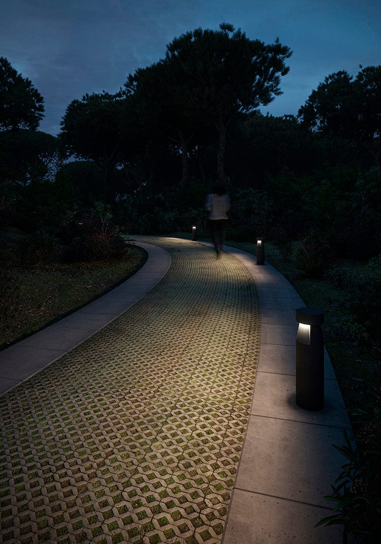 BOLLARD IP66 REK 533MM 360º EMISSION LED 27 LED NEUTRAL-WHITE 4000K CASAMBI URBAN GREY 55-E030-Z5-CM
