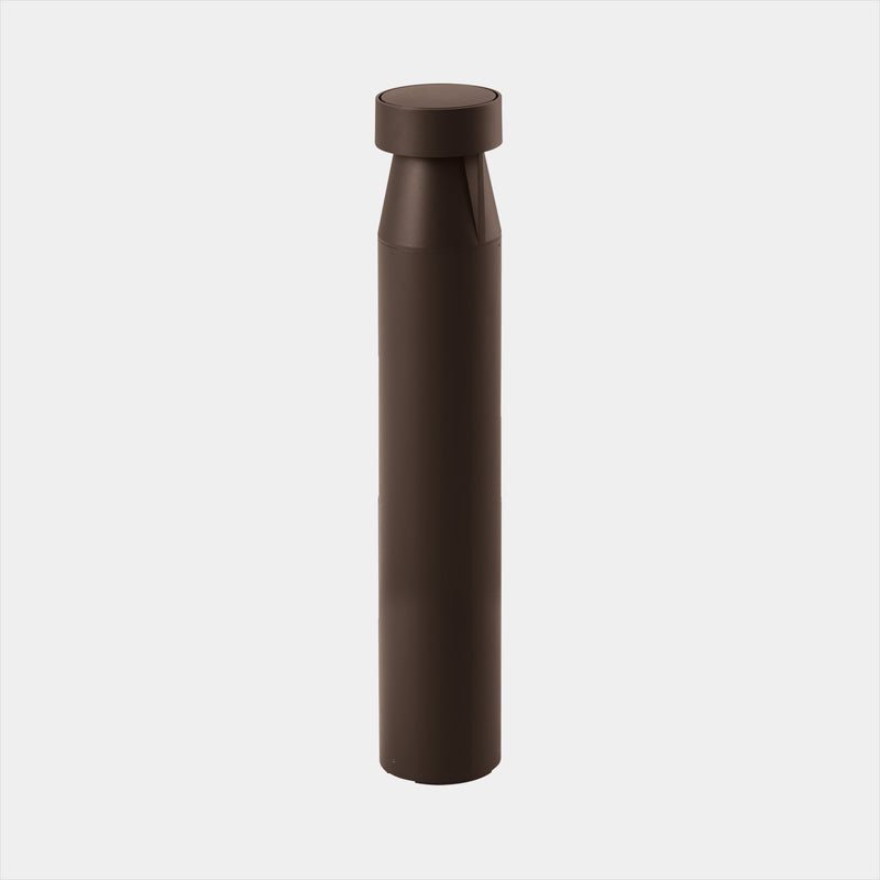 Rek 933mm 180º Emission Bollard | 14.5W PC Amber DALI-2 / Push | Brown | 55-E032-J6-CP