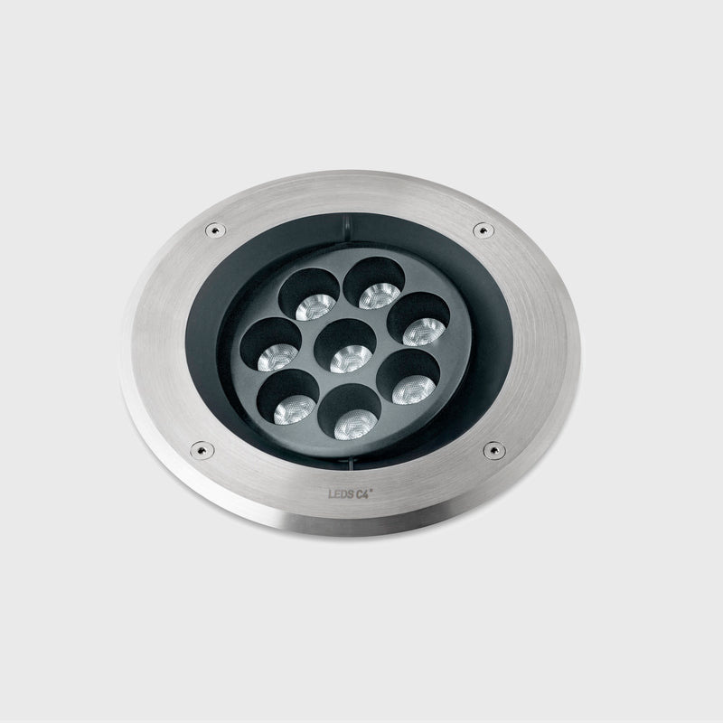 Gea Pro ø220mm DRY® Recessed Uplight | 28.9W 4000K CRI80 DMX RDM | AISI 316 stainless steel | 55-E143-CA-FD