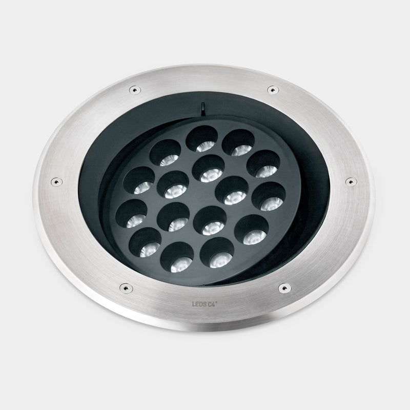 Gea Pro ø300mm DRY® Recessed Uplight | 52.1W 3000K CRI80 DMX RDM | AISI 316 stainless steel | 55-E152-CA-FC