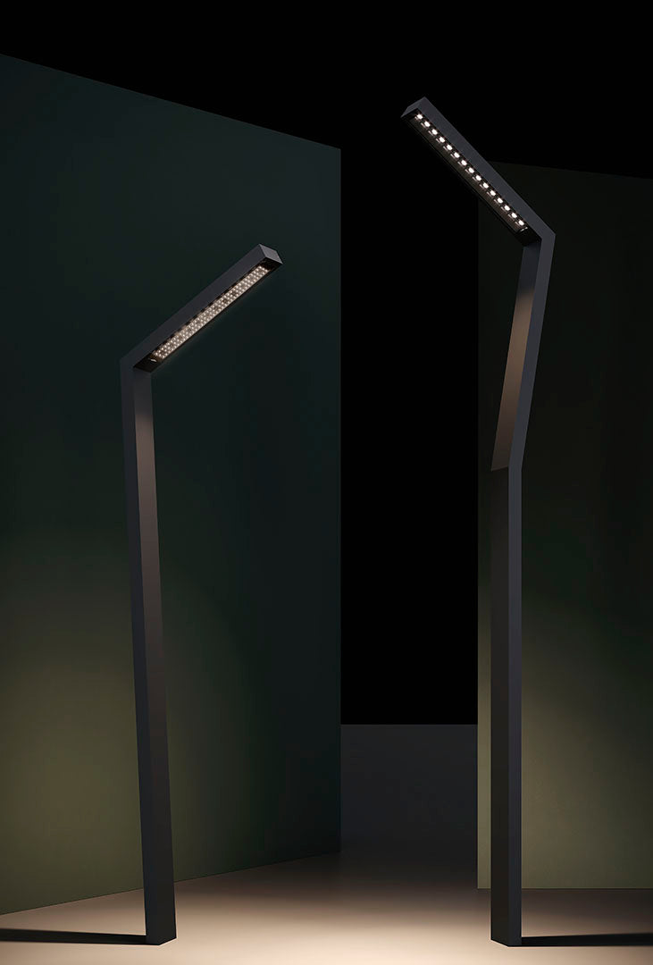 STREETLIGHT MODULE IP65 ZIGZAG ASYMMETRICAL LED 62.1 LED WARM-WHITE 3000K 0-10V URBAN GREY G 60-E000-Z5-CL