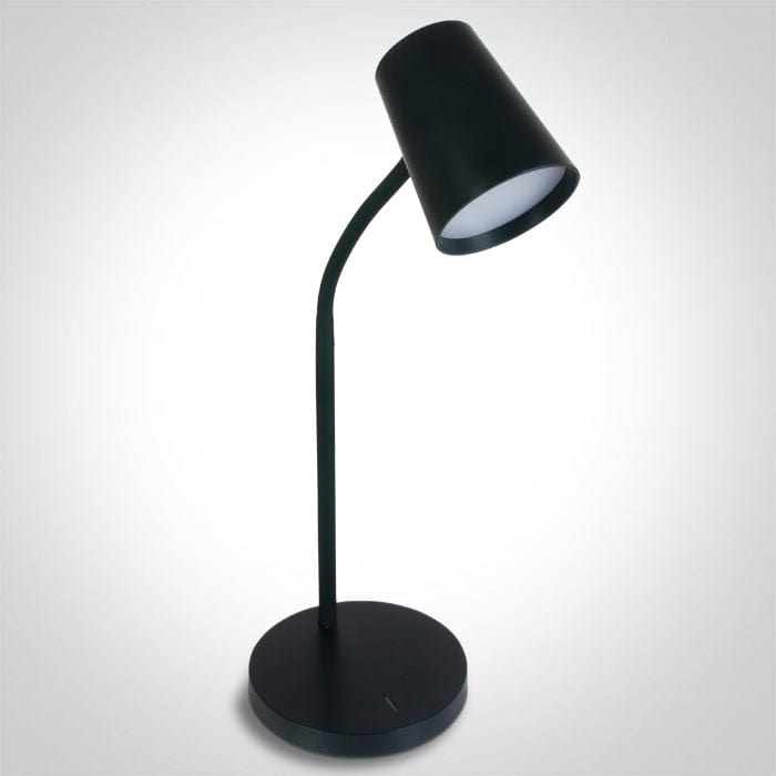 5W 3-step dimmable table lamp with touch switch on base