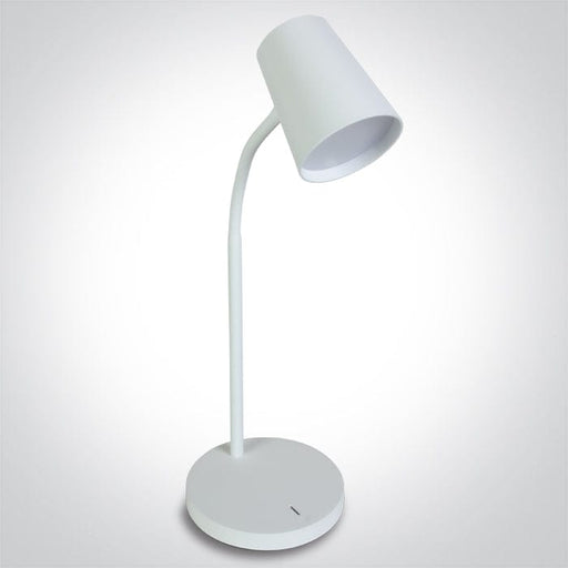 5W 3-step dimmable table lamp with touch switch on base