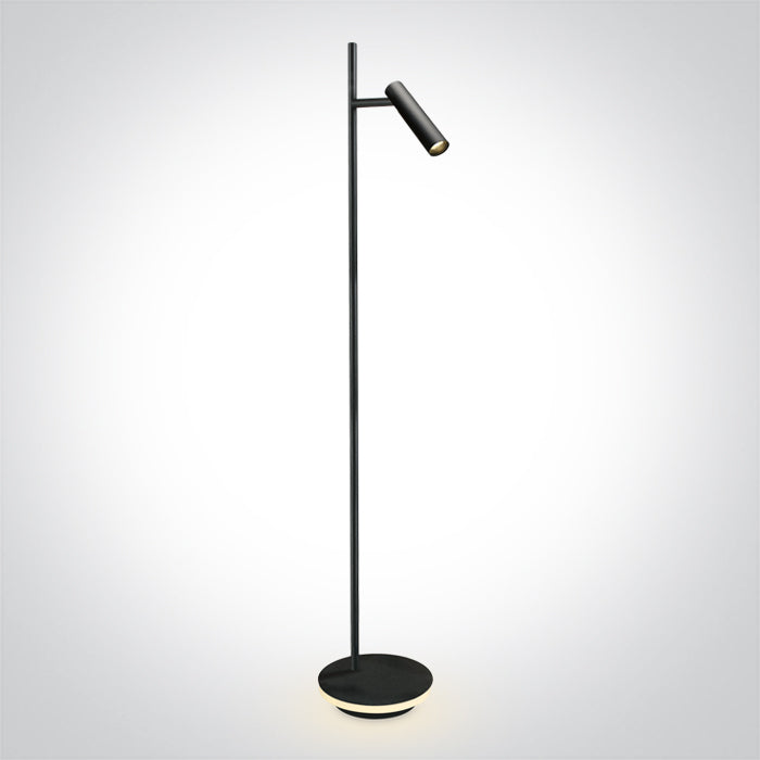 61132B/B/W BLACK SPOT 3W + 8W WW FLOOR LAMP IP20 230v