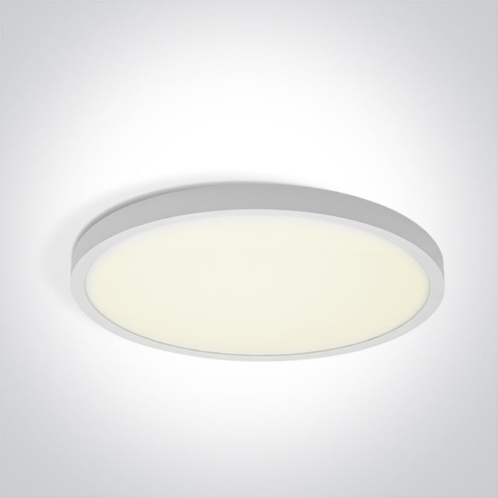 WHITE Ceiling 32W CCTV IP20 230V One Light 62006B/W/V