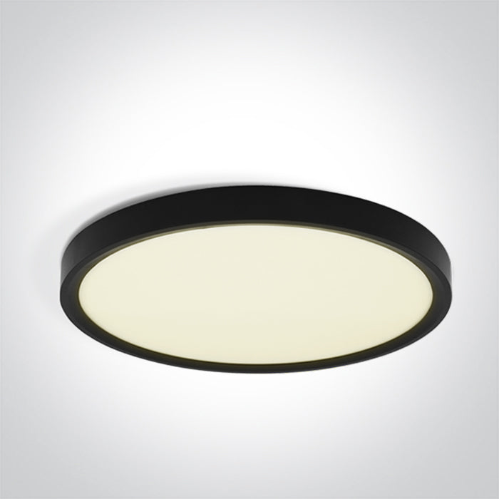 BLACK Ceiling 40W CCTV IP20 230V One Light 62006C/B/V
