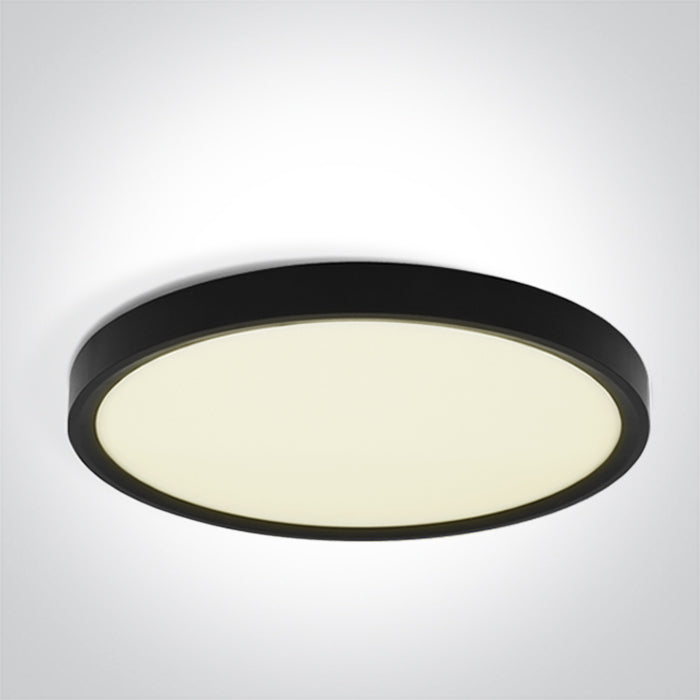 BLACK Ceiling 50W CCTV IP20 230V One Light 62006D/B/V