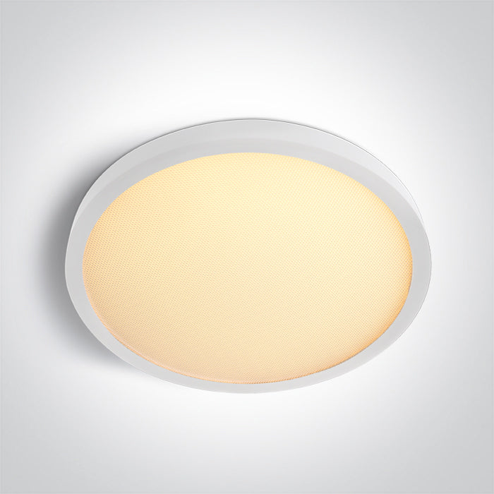62020CU/W/V WHITE PLAFO 24W CCTV UGR19 230V