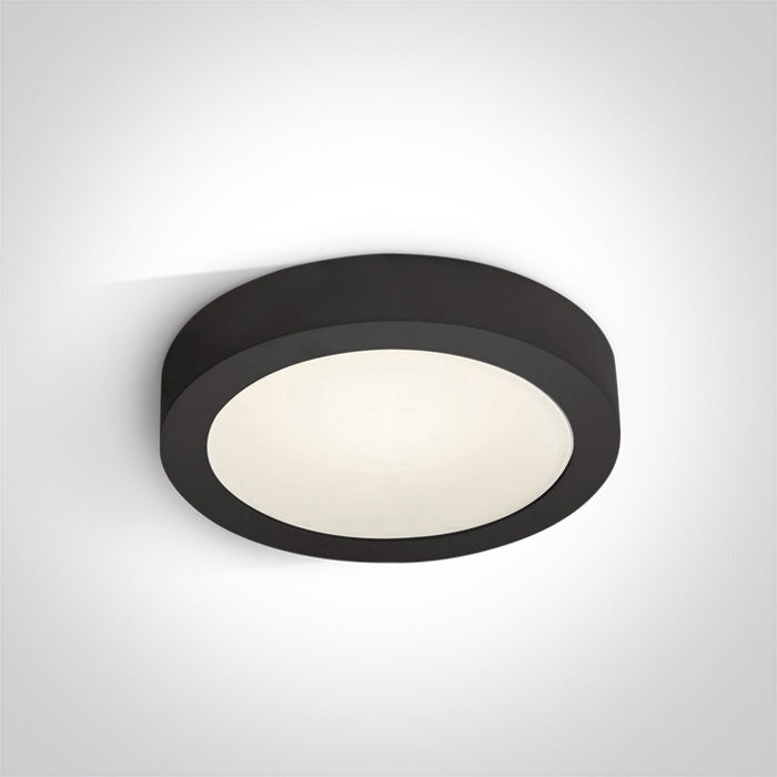 62115F/B/V: 15W CCT Variable LED slim Ceiling light, IP40. Supplied with non-dimmable LED driver. ..