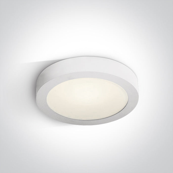 62115F/W/V: 15W CCT Variable LED slim Ceiling light, IP40. Supplied with non-dimmable LED driver. ..