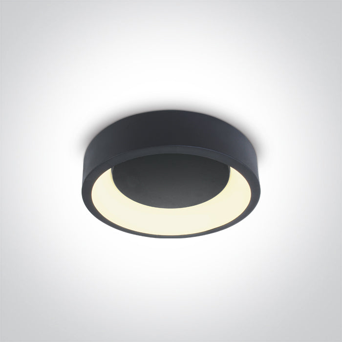 ANTHRACITE Ceiling LED 20W CCTV IP20 230V One Light 62130N/AN/V