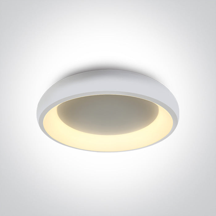 WHITE Ceiling LED 30W CCTV IP20 230V One Light 62134N/W/V
