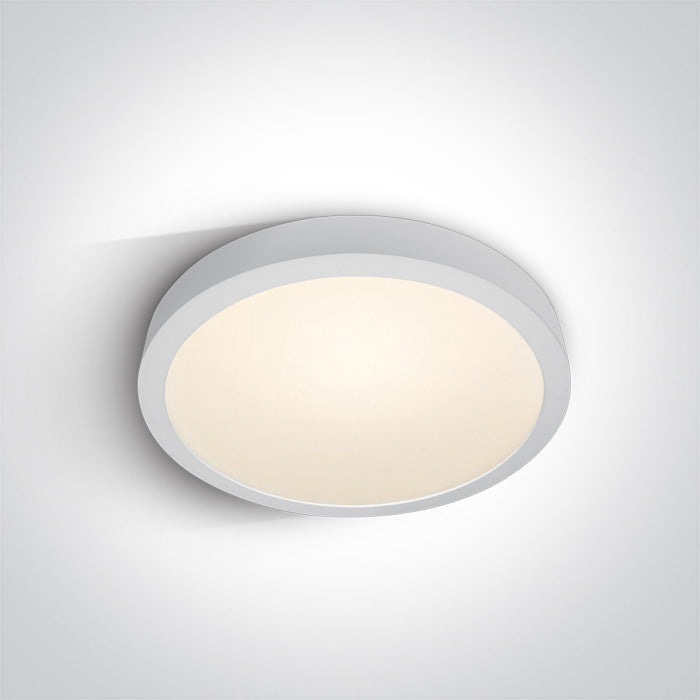 62140F/W/V: 40W CCT Variable LED slim Ceiling light, IP40. Supplied with non-dimmable LED driver. ..