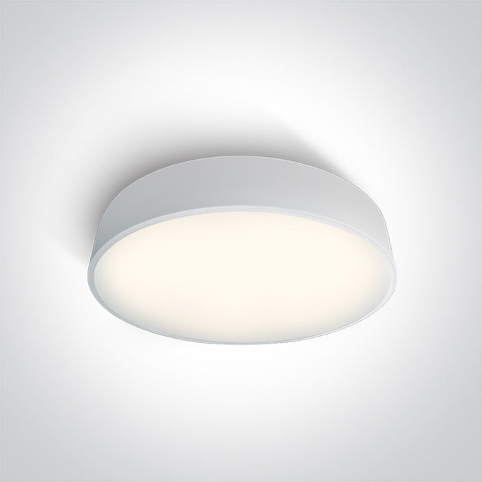 62150D/W/V: 50W CCT Variable White LED Ceiling light, IP20.  Supplied with non-dimmable LED driver.  ..