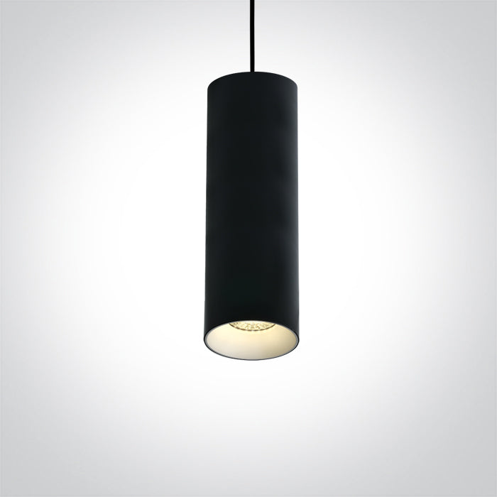 63105M/B BLACK PENDANT GU10 10W DARK LIGHT