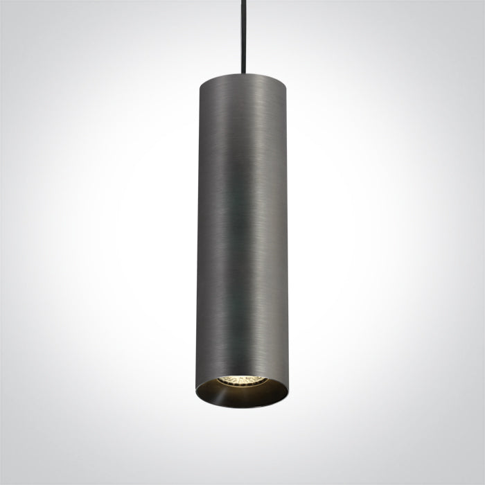 63105MA/MG METAL GREY PENDANT GU10 10W DARK LIGHT