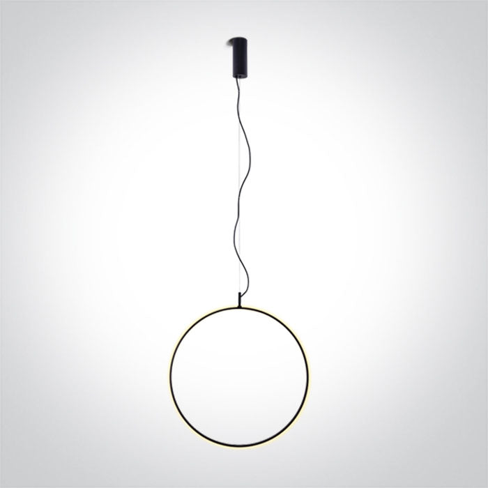 BLACK RING 40cm 20W WW IP20 230V DIMMABLE One Light 63152A/B/W