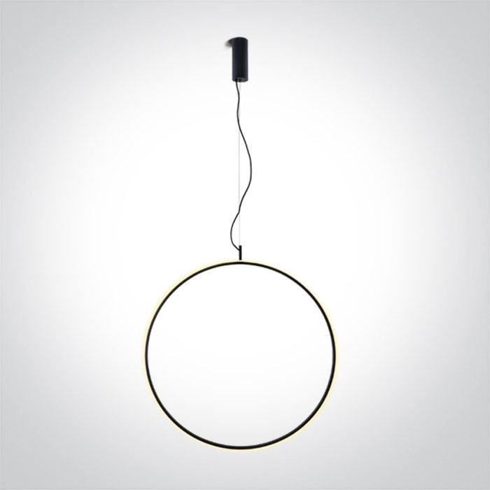 BLACK RING 60cm 30W WW IP20 230V DIMMABLE One Light 63152B/B/W