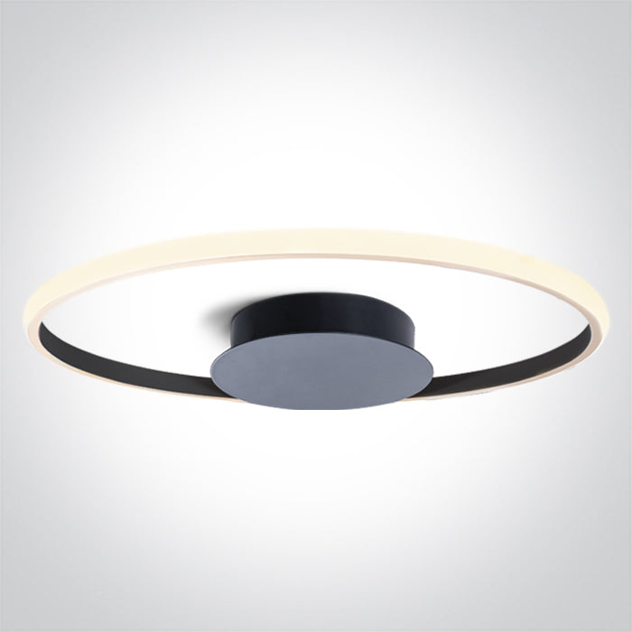 BLACK 20W WW IP20 230V DIMMABLE One Light 63154B/B/W