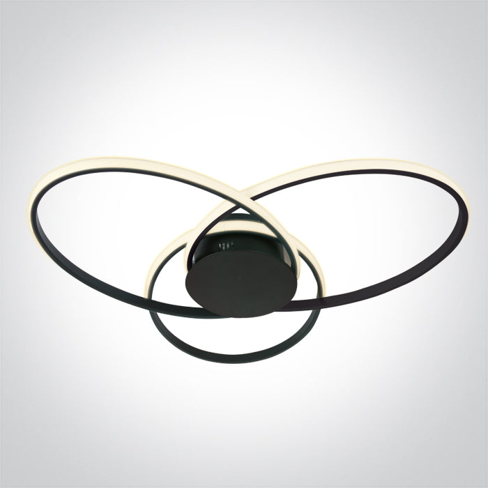 BLACK 60W WW IP20 230V DIMMABLE One Light 63154D/B/W