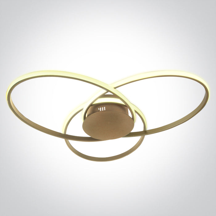 CHAMPAGNE 60W WW IP20 230V DIMMABLE One Light 63154D/CH/W