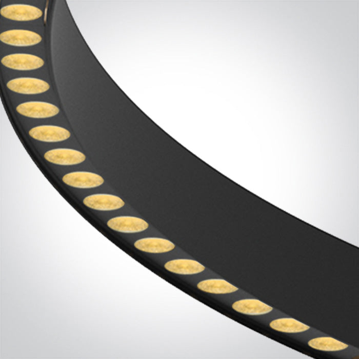 63156/B/W: 50W Warm White Black LED Pendant , IP20.  Complete with non-dimmable driver.  ..