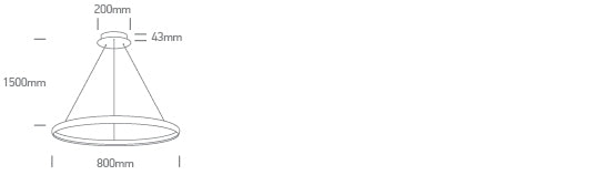 63156/B/W: 50W Warm White Black LED Pendant , IP20.  Complete with non-dimmable driver.  ..