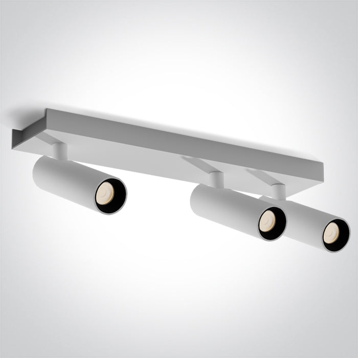 WHITE 3x5W WW IP20 230V One Light 65004C/W/W