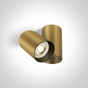 10W MR16 GU10 Dark Light Adjustable Ceiling Light. One Light. 65105E/CH