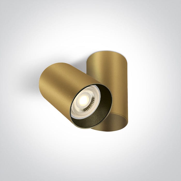 10W MR16 GU10 Dark Light Adjustable Ceiling Light. One Light. 65105E/CH