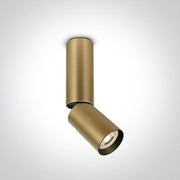 10W MR16 GU10 Dark Light Adjustable Ceiling Light. One Light. 65105EA/CH