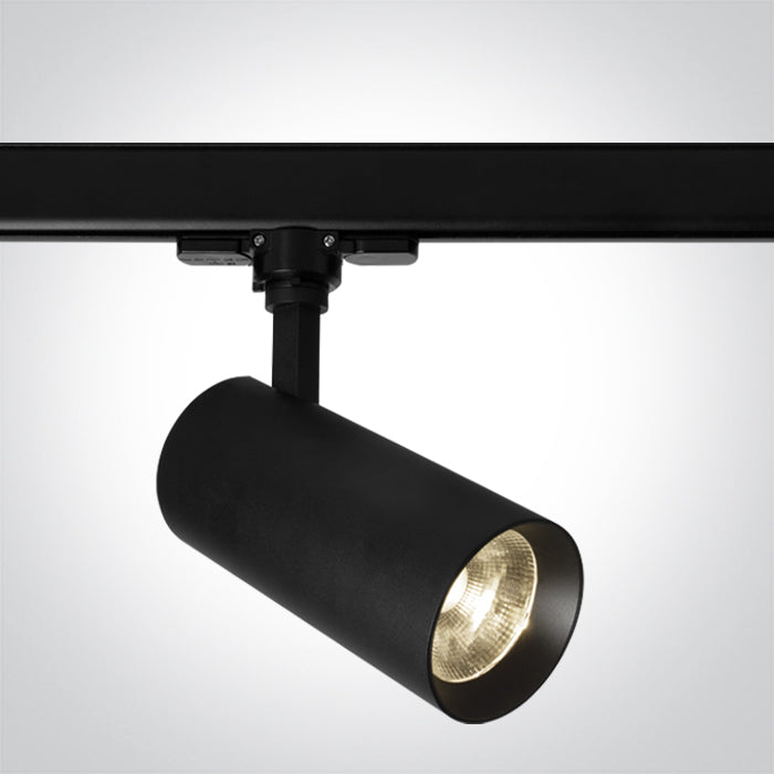 65642BT/B/C BLACK COB 20W CW TRACK SPOT 230V