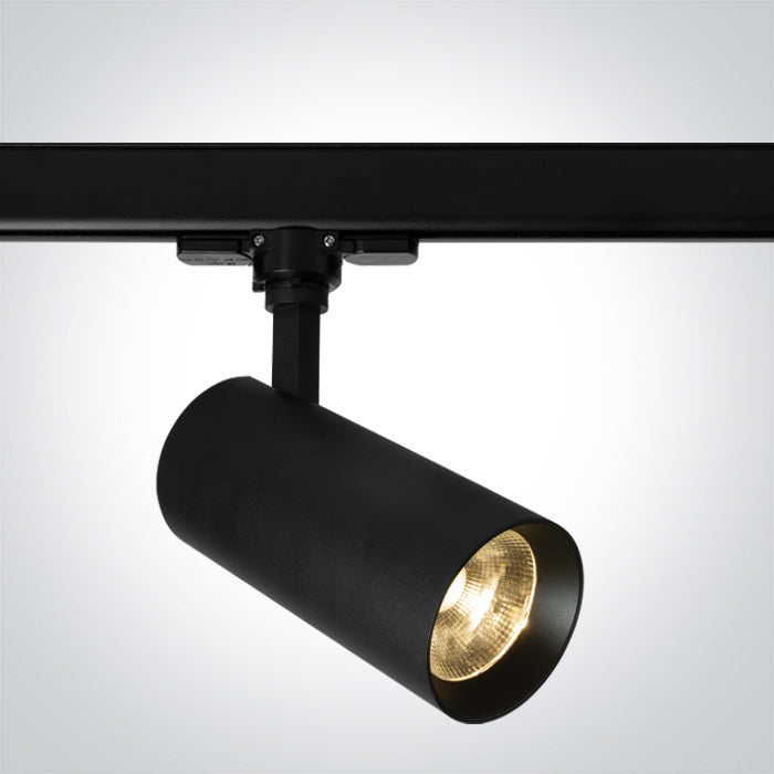 65642BT/B/W BLACK COB 20W WW TRACK SPOT 230V