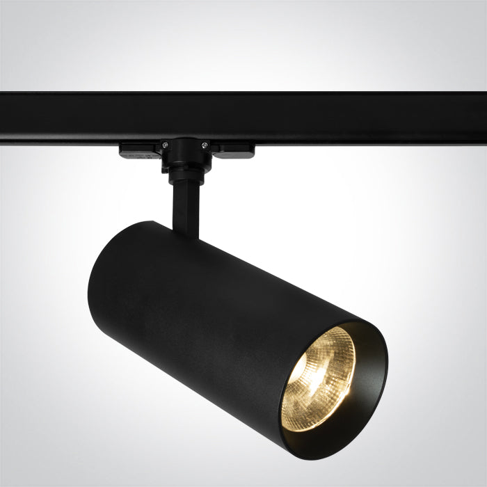 65642CT/B/W BLACK COB 30W WW TRACK SPOT 230V