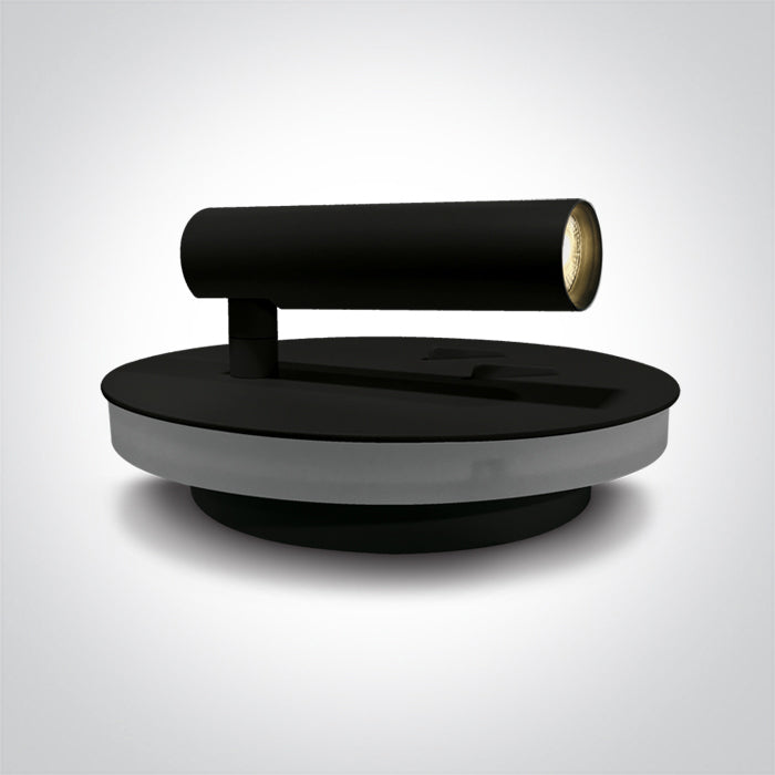 65746B/B/W BLACK SPOT 3W + 6W WW IP20 230V