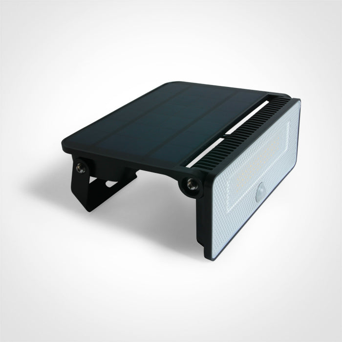 SOLAR BLACK 12W CW IP54 SENSOR One Light 65748/B/C