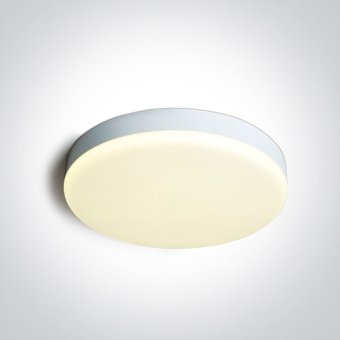 WHITE Ceiling 26W CCTV IP65 230V One Light 67220A/W/V