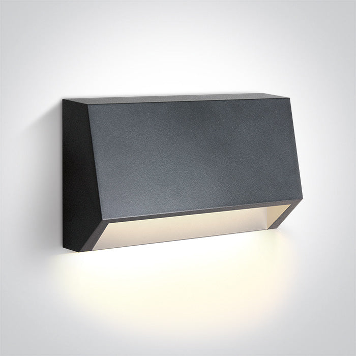 67386A/AN/V: 1,5W LED CCT Variable wall light, IP65, ideal for both indoor and outdoor installation. ... Available in Anthracite