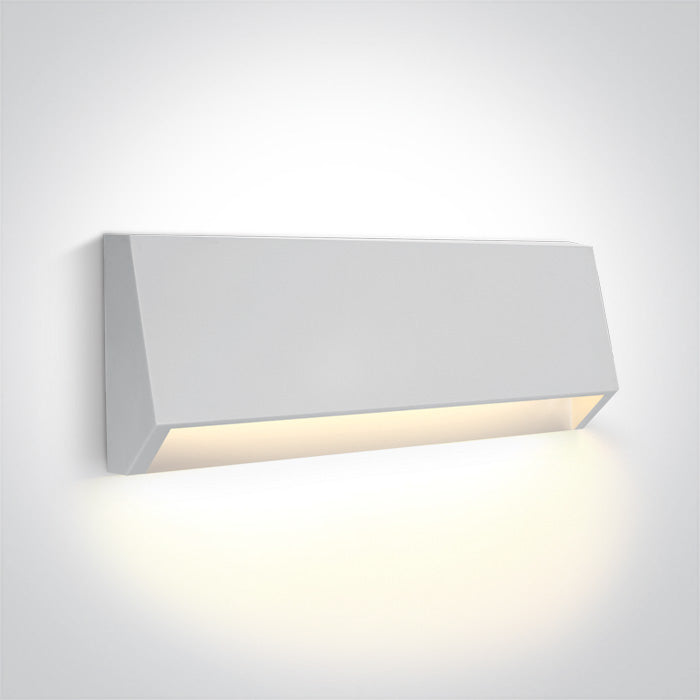 67386C/W/V: 4W CCT Variable AC LED wall light, IP65, ideal for both indoor and outdoor installation. ..