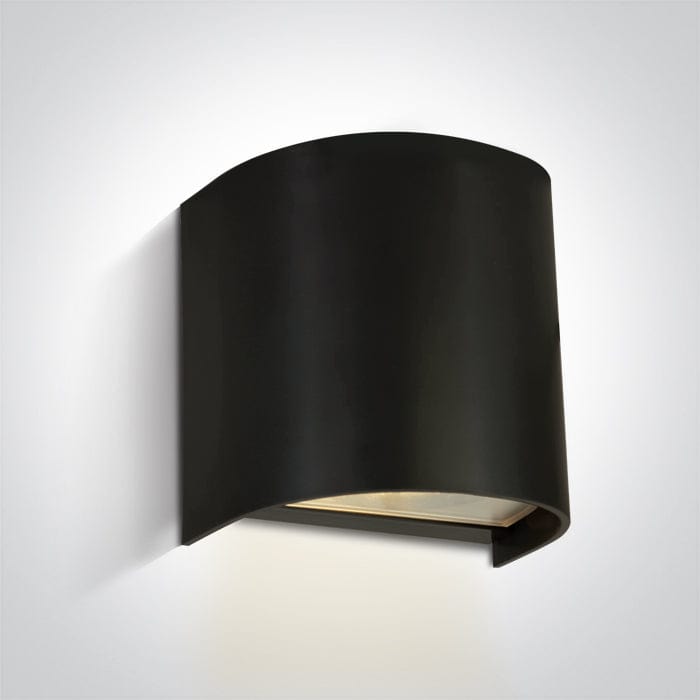 Black 6W  GU10 wall mounted decorative light  67536A/B