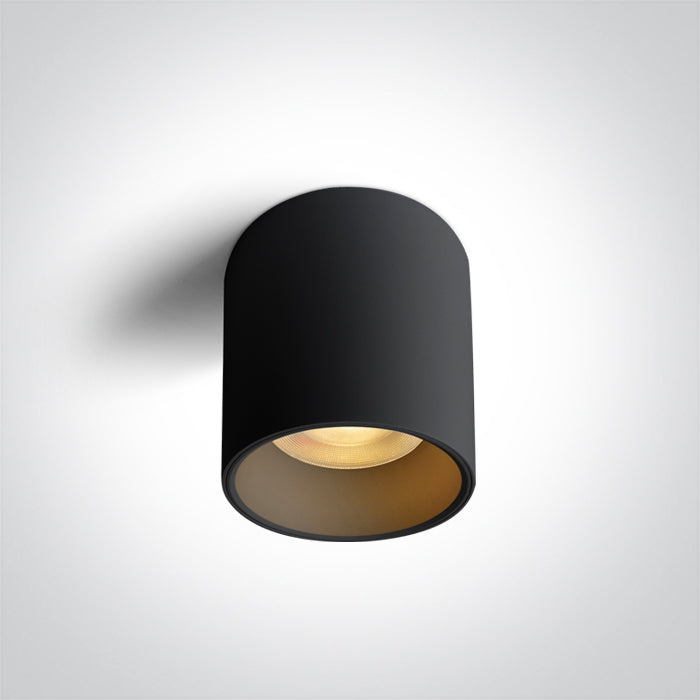 67540B/B/W BLACK 18W WW IP65 230V DARK LIGHT