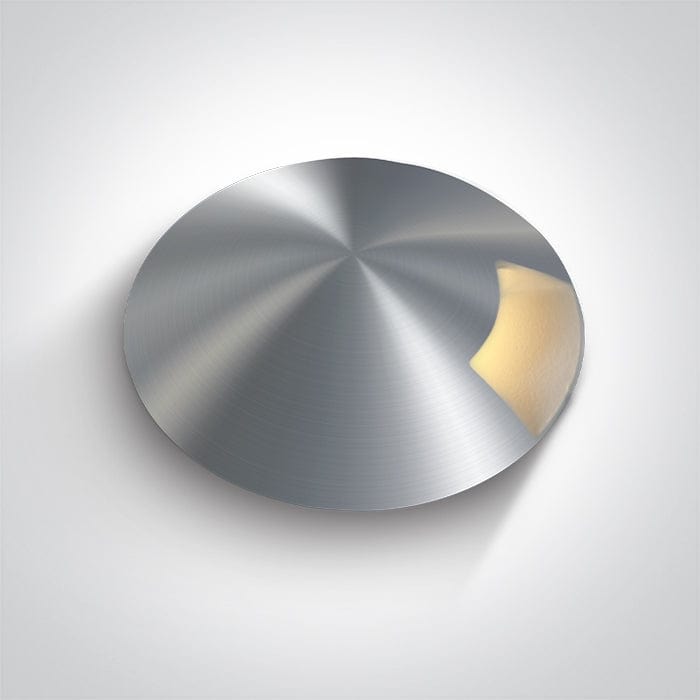 Aluminium 3W LED inground, aluminium, for path 69015A/AL/W