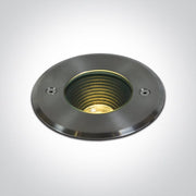 10W COB LED inground uplighter. One Light. 69070B/W