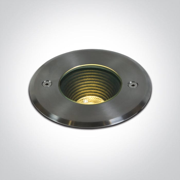 10W COB LED inground uplighter. One Light. 69070B/W