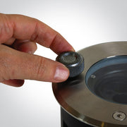 3W COB LED inground uplight with a 5° beam which is tiltable +/-20°. One Light. 69072/W